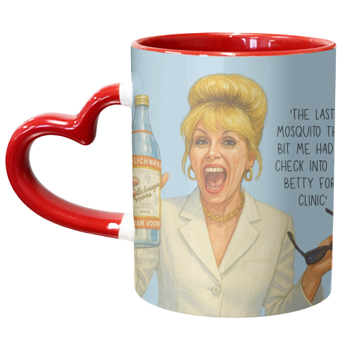 Vodka Patsy - unique mug by Ms Doodle