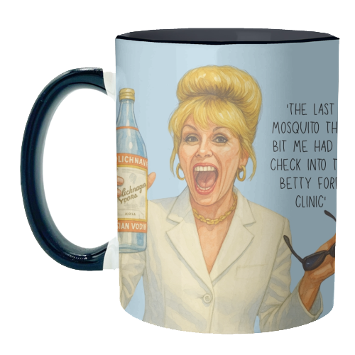 Vodka Patsy - unique mug by Ms Doodle