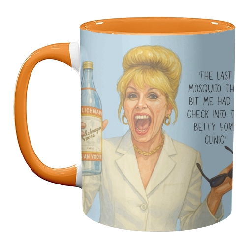 Vodka Patsy - unique mug by Ms Doodle