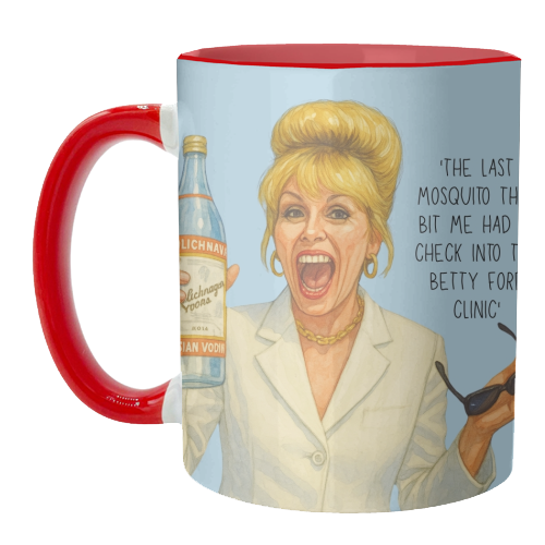 Vodka Patsy - unique mug by Ms Doodle