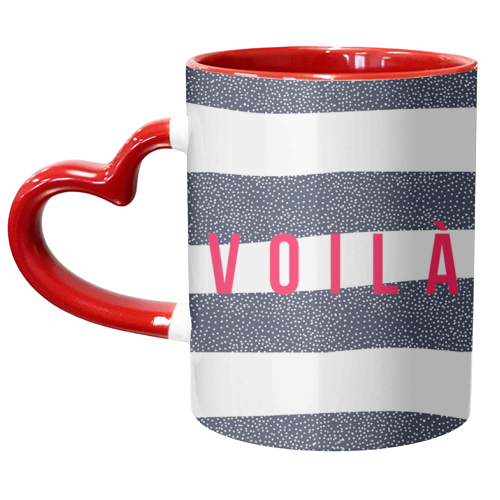 Voila - unique mug by The 13 Prints