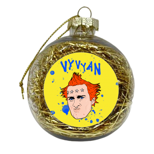 Vyvyan - xmas bauble by Bite Your Granny