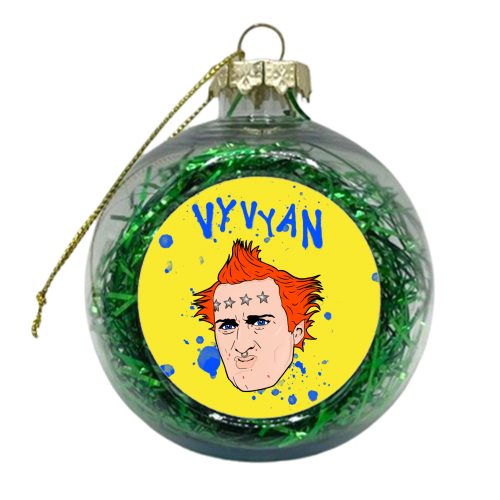 Vyvyan - xmas bauble by Bite Your Granny