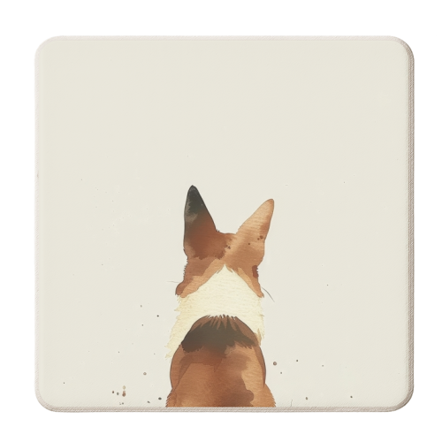 Waiting - personalised beer coaster by DejaReve