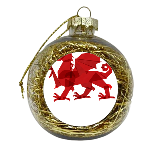 Wales - xmas bauble by Fimbis
