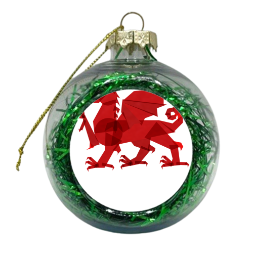 Wales - xmas bauble by Fimbis