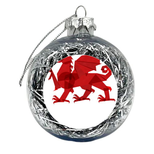 Wales - xmas bauble by Fimbis