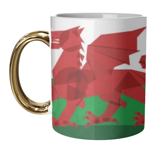 Wales - unique mug by Fimbis