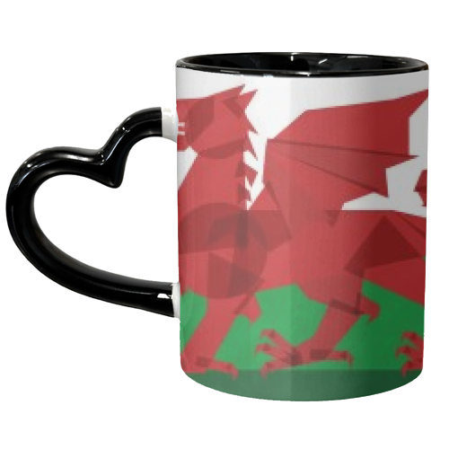Wales - unique mug by Fimbis