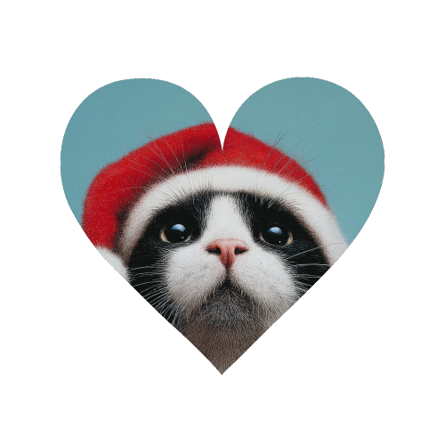 Warm Christmas hat - Magnet by DejaReve