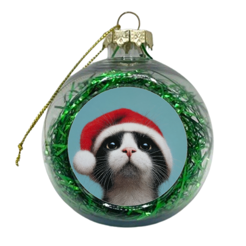 Warm Christmas hat - xmas bauble by DejaReve