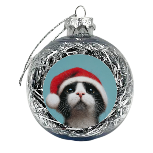 Warm Christmas hat - xmas bauble by DejaReve