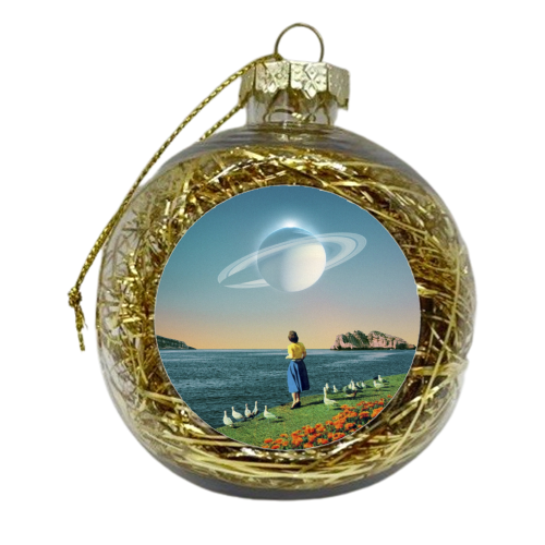 Watching Planets - xmas bauble by taudalpoi