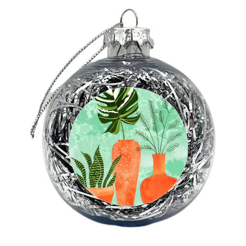 Water My Plants - xmas bauble by Uma Prabhakar Gokhale