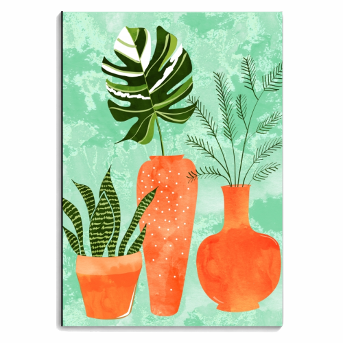 Water My Plants - personalised A4, A5, A6 notebook by Uma Prabhakar Gokhale