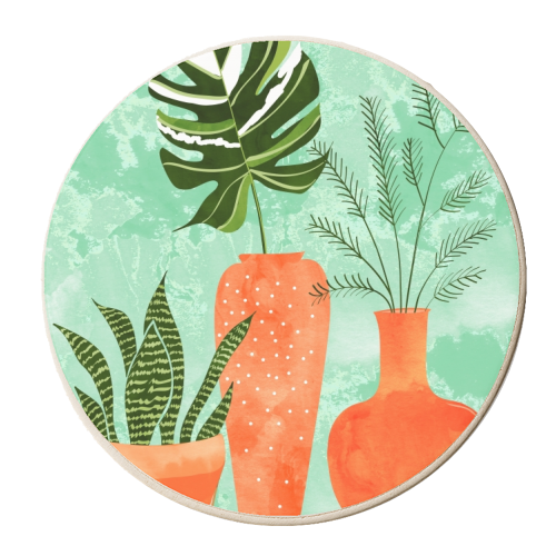 Water My Plants - personalised beer coaster by Uma Prabhakar Gokhale