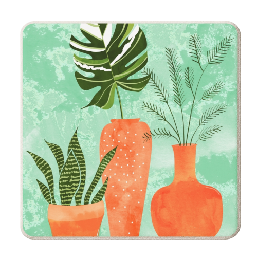 Water My Plants - personalised beer coaster by Uma Prabhakar Gokhale