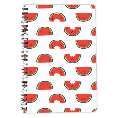 watermelon pattern - personalised A4, A5, A6 notebook by Anastasios Konstantinidis