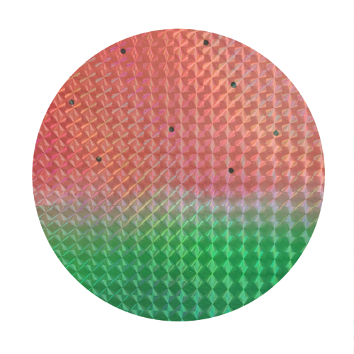 Watermelon Washout - Circle Sticker by Uma Prabhakar Gokhale