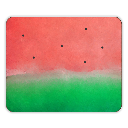 Watermelon Washout - designer placemat by Uma Prabhakar Gokhale