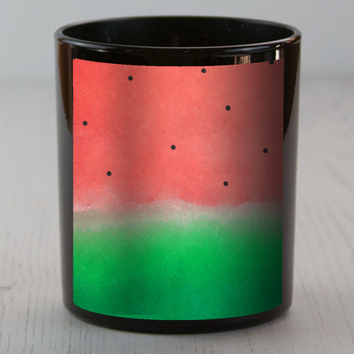 Watermelon Washout - scented candle by Uma Prabhakar Gokhale
