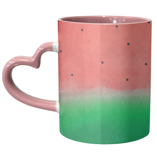 Watermelon Washout - unique mug by Uma Prabhakar Gokhale