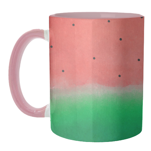 Watermelon Washout - unique mug by Uma Prabhakar Gokhale