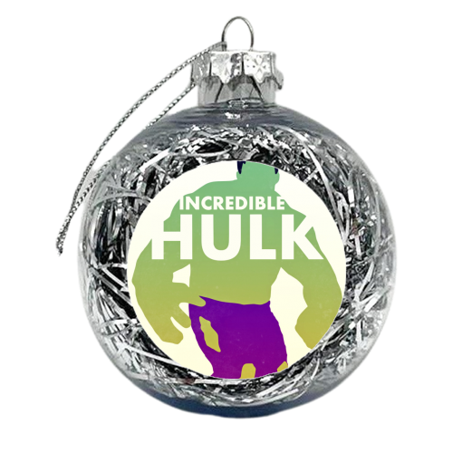 Hulk - xmas bauble by Danny Welch