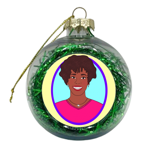 We Love Whitney - xmas bauble by Eloise