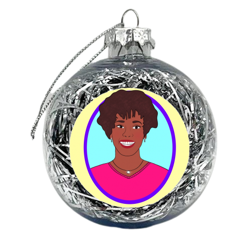 We Love Whitney - xmas bauble by Eloise