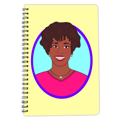 We Love Whitney - personalised A4, A5, A6 notebook by Eloise