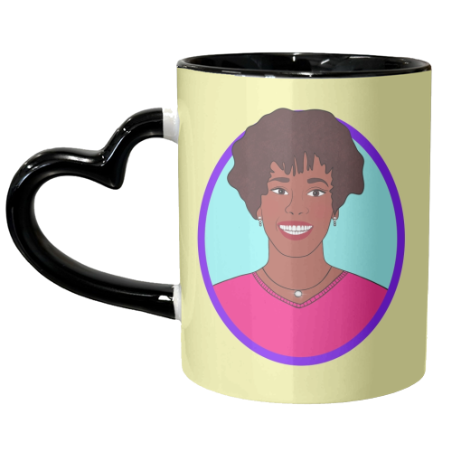 We Love Whitney - unique mug by Eloise
