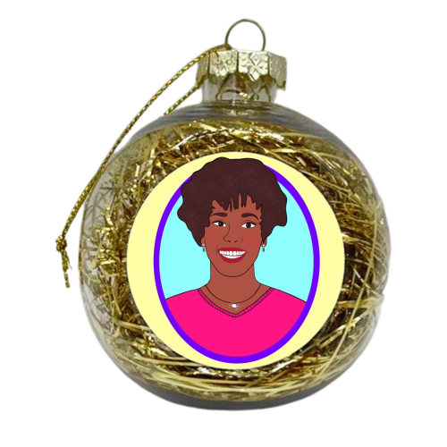 We Love Whitney - xmas bauble by Eloise
