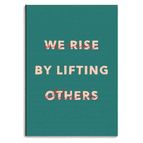 We Rise - personalised A4, A5, A6 notebook by Alice Palazon