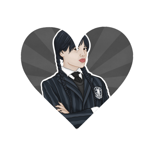 Wednesday Addams - Magnet by Loren Grosvenor