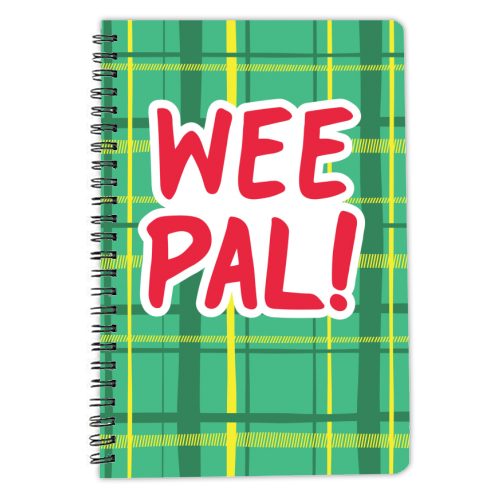 Wee Pal - personalised A4, A5, A6 notebook by The Boy and the Bear