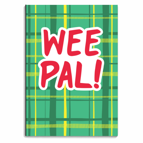 Wee Pal - personalised A4, A5, A6 notebook by The Boy and the Bear