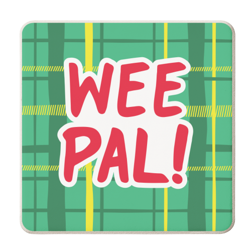 Wee Pal - personalised beer coaster by The Boy and the Bear