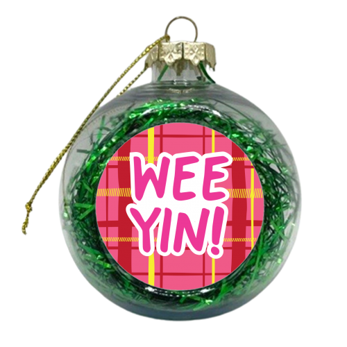 Wee Yin! - xmas bauble by The Boy and the Bear