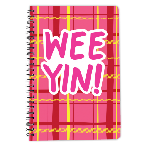 Wee Yin! - personalised A4, A5, A6 notebook by The Boy and the Bear