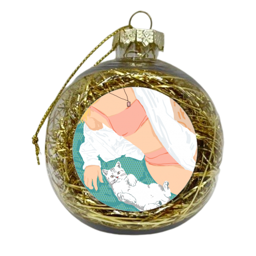 Weekend Getaway - xmas bauble by Uma Prabhakar Gokhale