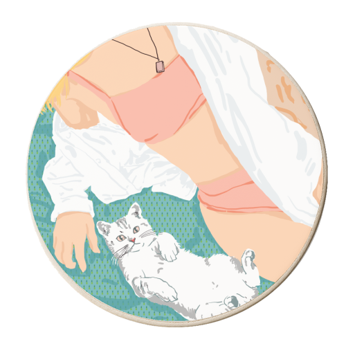 Weekend Getaway - personalised beer coaster by Uma Prabhakar Gokhale