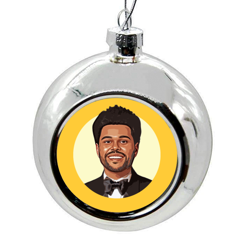 Weekend Vibes - colourful christmas bauble by DOLLY WOLFE