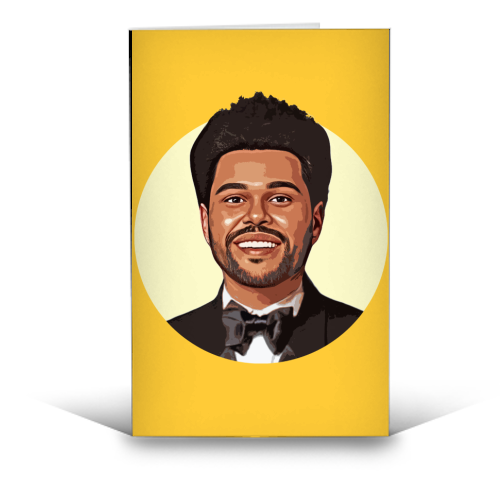 Weekend Vibes - funny greeting card by DOLLY WOLFE