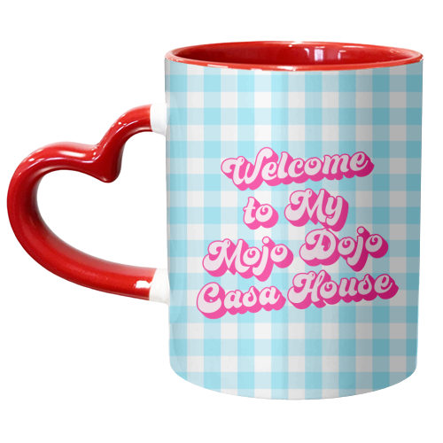 Welcome To My Mojo Dojo - unique mug by Kind of Simple Designs