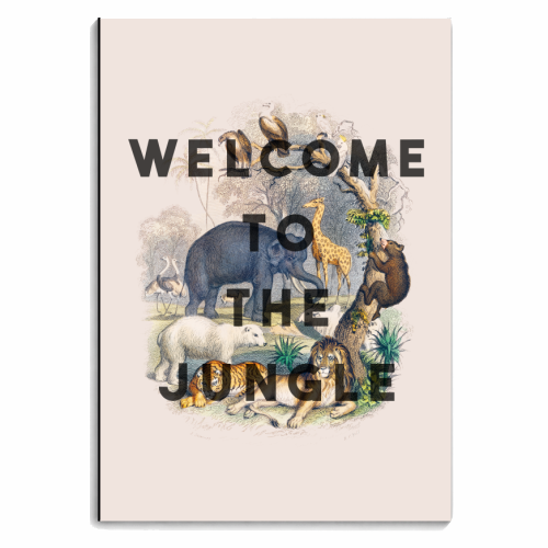 Welcome To The Jungle - personalised A4, A5, A6 notebook by The 13 Prints