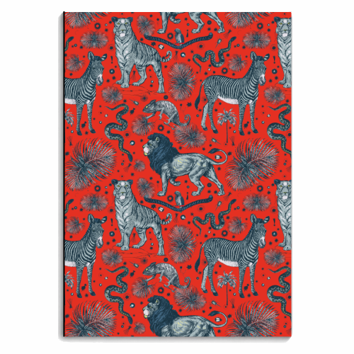 Welcome To The Jungle - personalised A4, A5, A6 notebook by Wallace Elizabeth