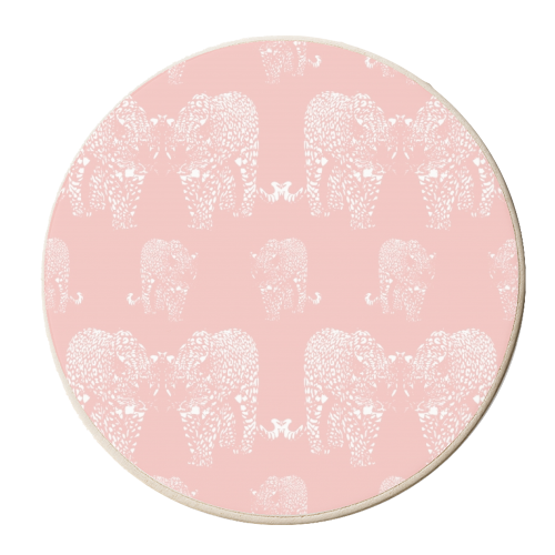 Welcome To The Jungle - personalised beer coaster by Wallace Elizabeth