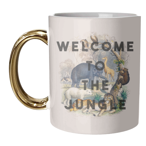 Welcome To The Jungle - unique mug by The 13 Prints