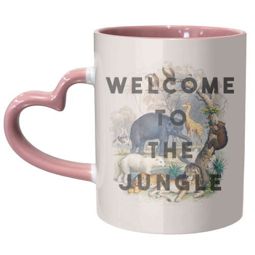 Welcome To The Jungle - unique mug by The 13 Prints